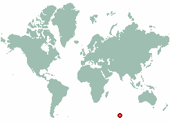 Heard Island and McDonald Islands in world map